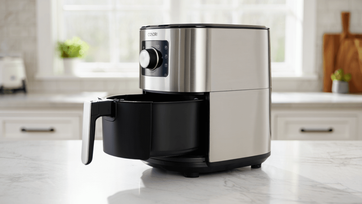 COSORI estrena en España su air fryer más premium: acero inoxidable, más potencia y 5 años de garantía