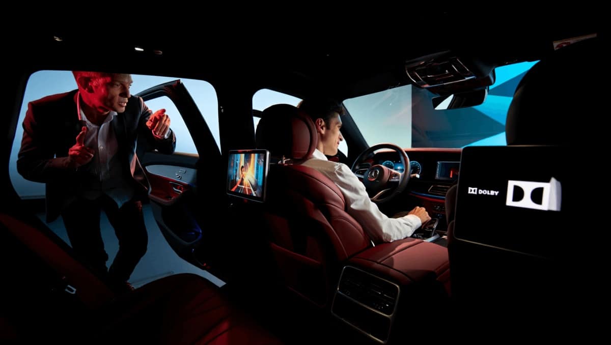 He probado el entretenimiento inteligente de Dolby dentro de coches de lujo y es impresionante
