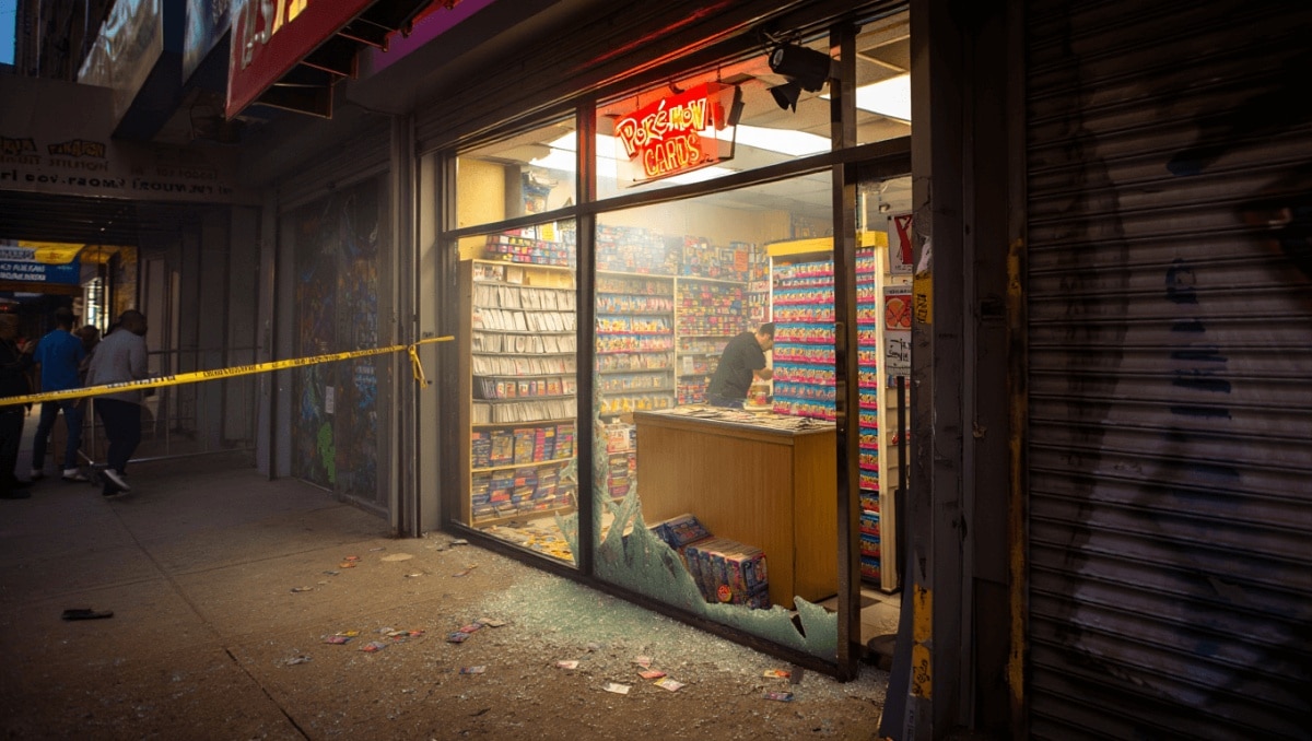 
     Parecía imposible que a esta tienda de cartas de Pokémon le fuera peor tras un robo escandaloso, hasta que Nintendo entró en escena    