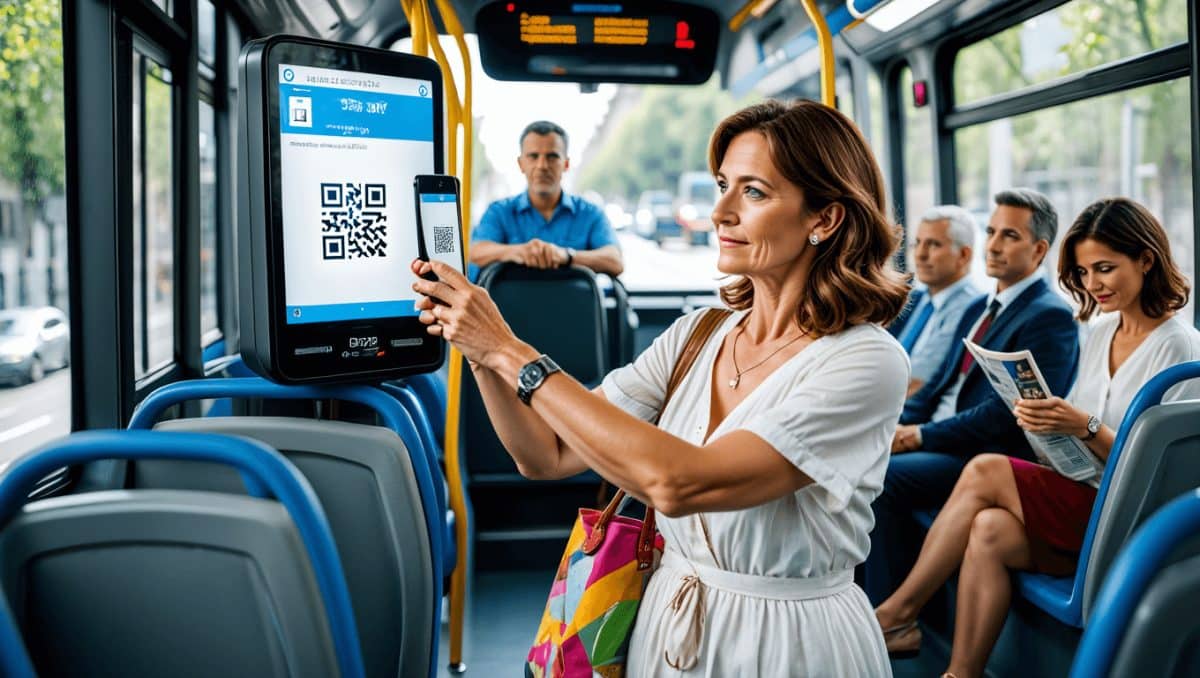 Madrid imita a China: los turistas pueden pagar en los buses de la EMT con un QR