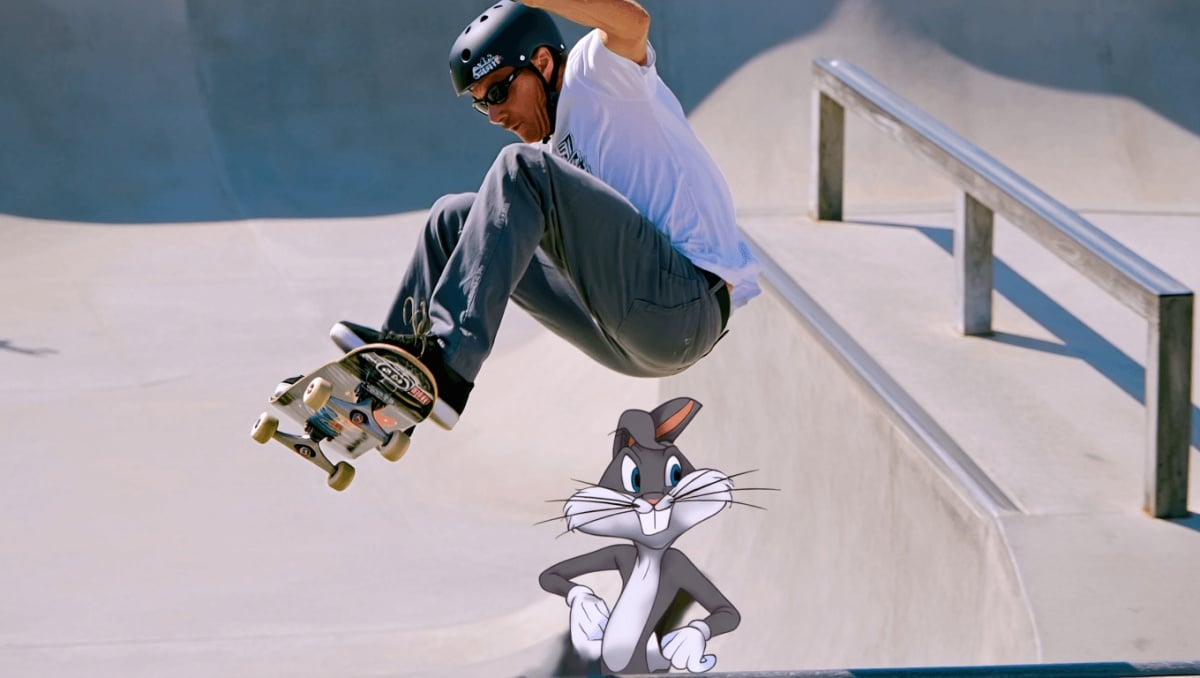 
     Space Jam estuvo a punto de tener una secuela completamente diferente con Tony Hawk como protagonista    