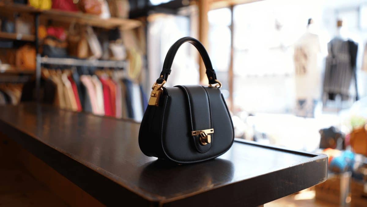 Prada parece, pero no lo es: el bolso mini de media luna perfecto para diario en la tienda que no esperas