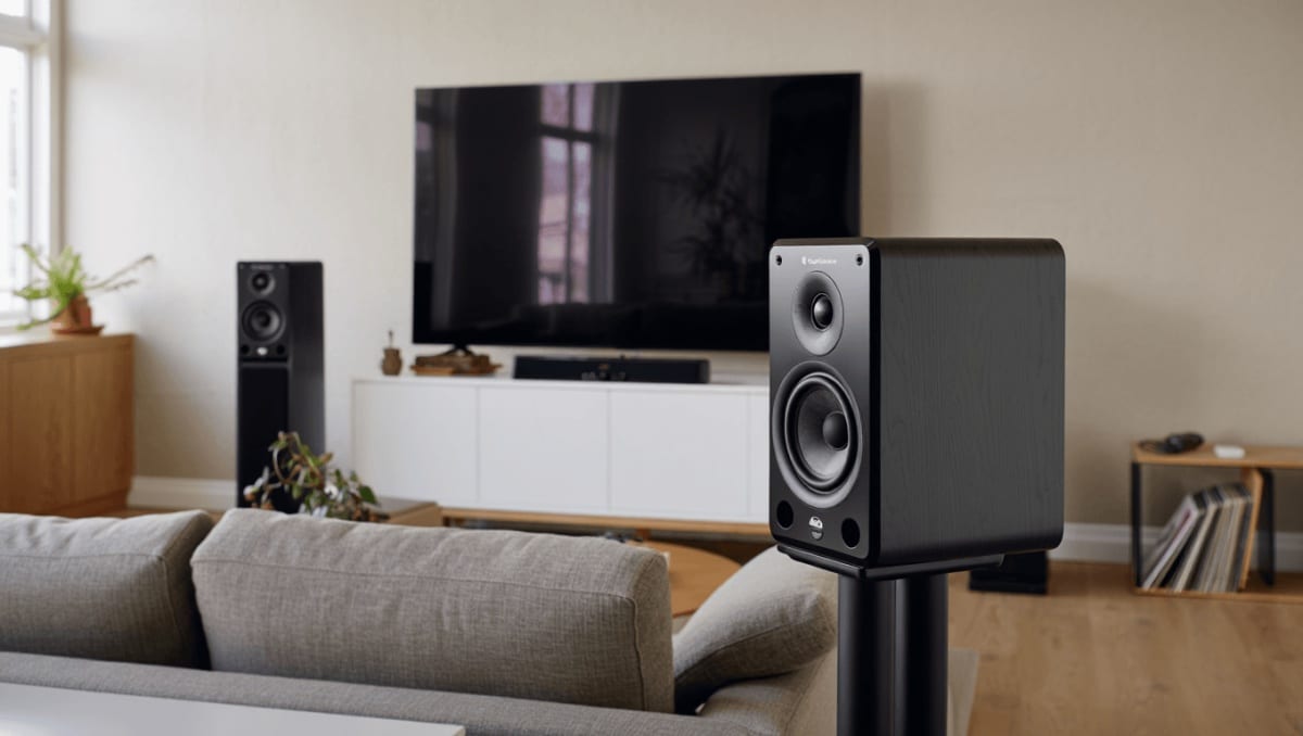 Cambridge Audio presenta los L/R, altavoces autoamplificados de salón para tu música y tu TV