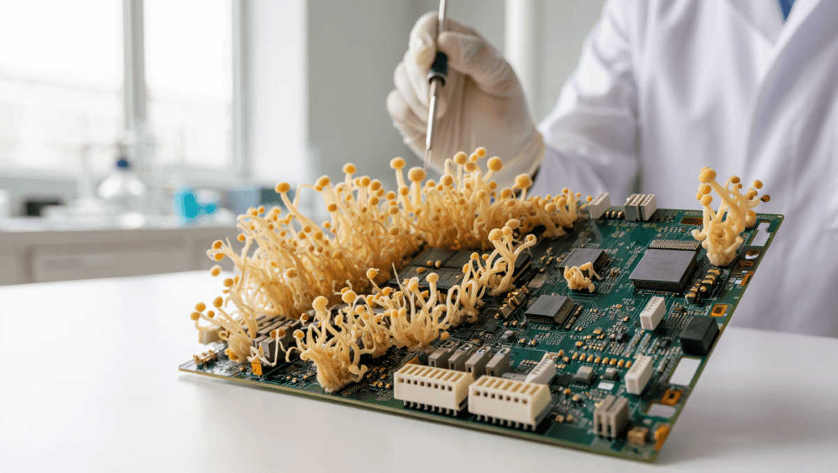 Cómo funcionan las computadoras que usan hongos en vez de silicio para procesar informaciónPor Renzo Gonzales