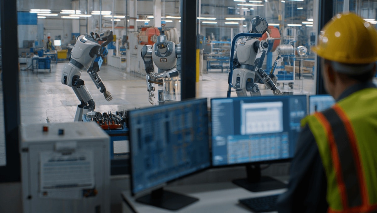 Google lleva Gemini a las fábricas: la IA toma el control de robots humanoides