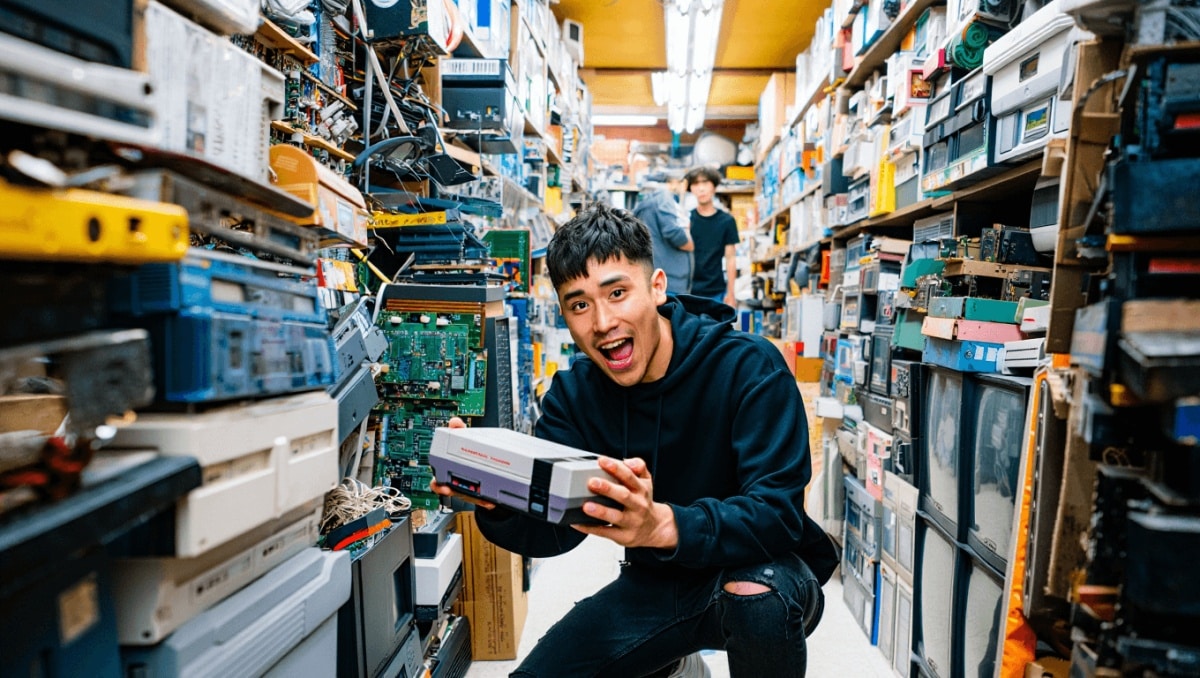 En Japón hay tiendas de tecnología vendiendo "basura". Las he visitado y es imposible salir con las manos vacías