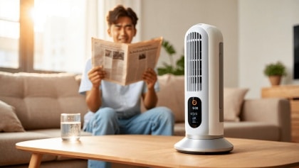 Llega a Aldi, mañana 30 de mayo, el ventilador potente que no roba espacio y será la salvación en las olas de calor