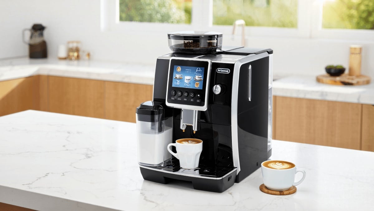 El Corte Inglés deja casi a mitad de precio la cafetera con molinillo integrado ideal para cocinas pequeñas