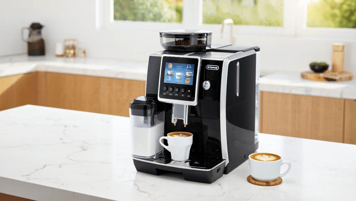 El Corte Inglés deja casi a mitad de precio la cafetera con molinillo integrado ideal para cocinas pequeñas