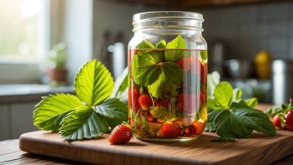 No tires las hojas de tus fresas, conviértelas en el vinagre perfecto para aliñar como hace el estrella Michelin Thibaut Spiwack