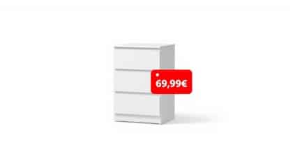 El 30 Aniversario de Ikea tumba el precio de su cómoda top ventas, para un dormitorio en orden
