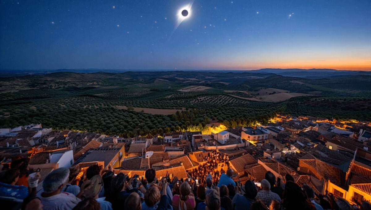 El mapa del eclipse total de Sol, organizado por CCAA: así puedes saber cómo se verá en tu ciudad