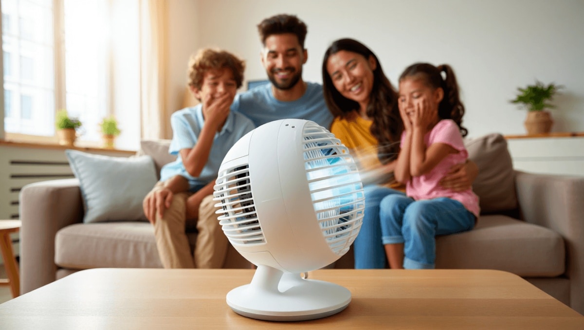 El sábado 11 de julio llega a Aldi el ventilador esférico, compacto y silencioso que nos salvará del calor