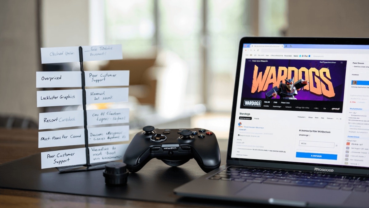Dan diez razones para no comprar su juego y acaban colando Wardogs en el top de los juegos más vendidos de Steam