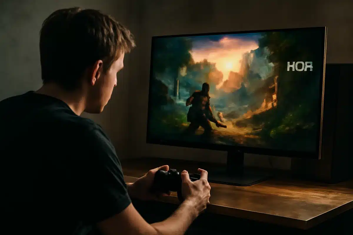 Calidad de imagen y ajustes &mdash; La cobertura de color se mantiene en la media del segmento gaming: saturaci&oacute;n suficiente para los videojuegos, pero limitada frente a pantallas destinadas a edici&oacute;n fotogr&aacute;fica. El HDR, cuando est&aacute; presente, aporta algo de contraste