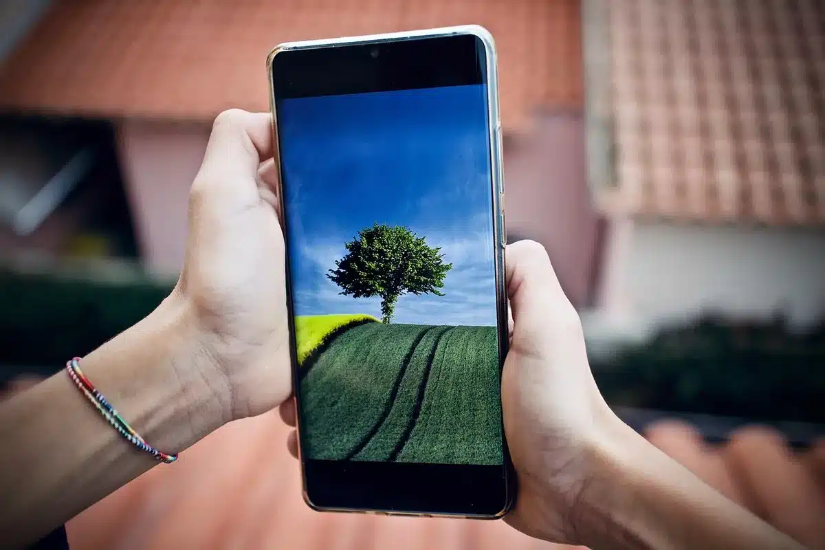 Teléfono con datos móviles desactivados y conectado a WiFi