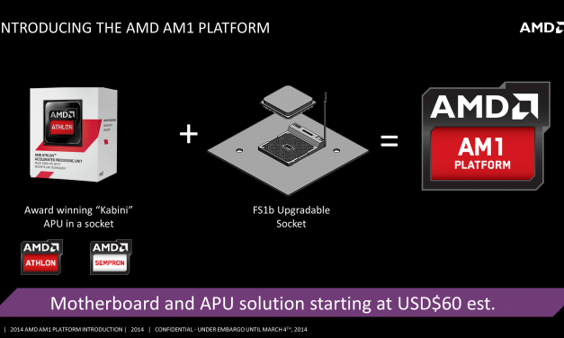 Los primeros procesadores AMD de socket AM1 llegarán pronto al mercado