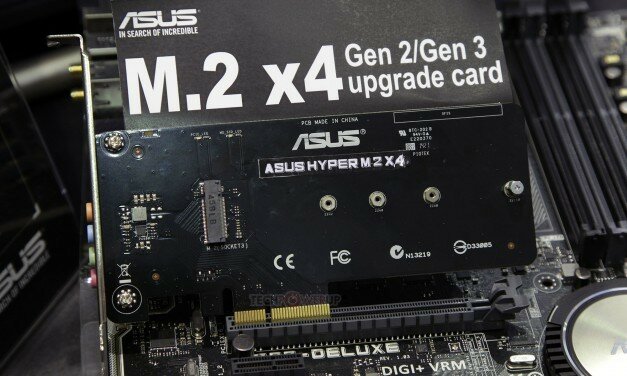Asus anuncia su nuevo adaptado M.2 X4