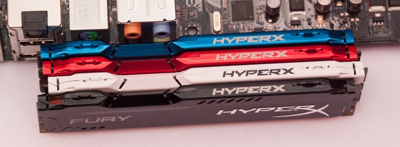 HyperX lanza FURY, nueva línea de memorias de gama básica para gamers