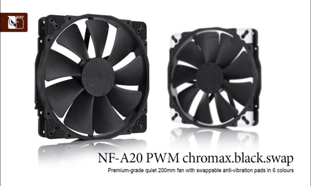 Noctua NF-A20 PWM Chromax.Black.Swap Review