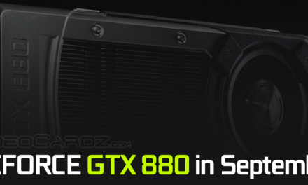 La nueva Nvidia Geforce GTX 880 hará su presencia en septiembre