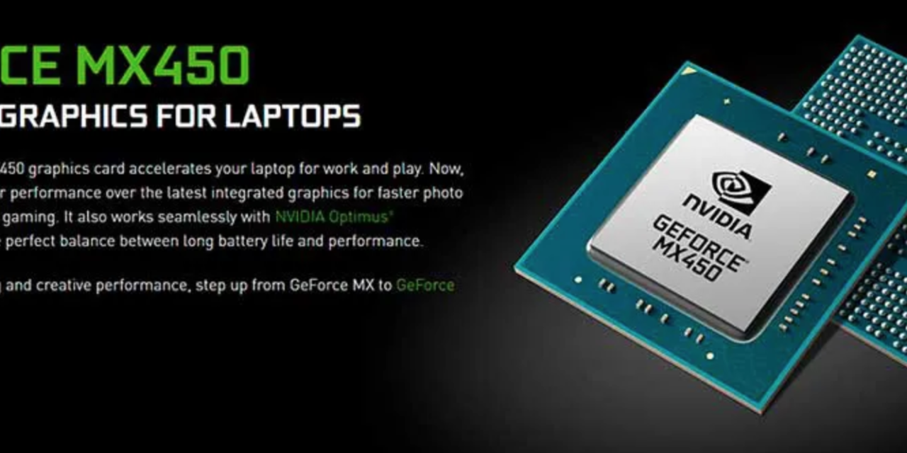 Anunciada la Nvidia GeForce MX450