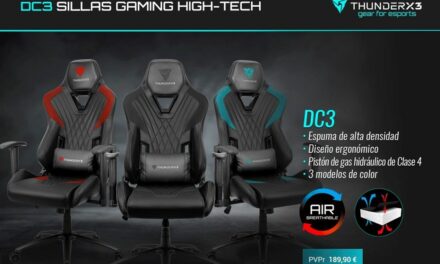 Nueva silla DC3 de ThunderX3