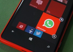 WhatsApp disponible para Windows Phone
