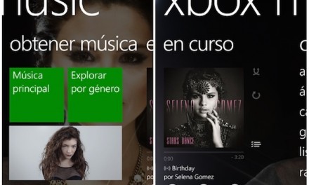 La aplicación de música de Windows Phone ya obedece a Cortana